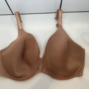 Chantelle Belle Sexy Solution Plunge T-Shirt Bra C10INE Cafe Latte 34DDDD NEW